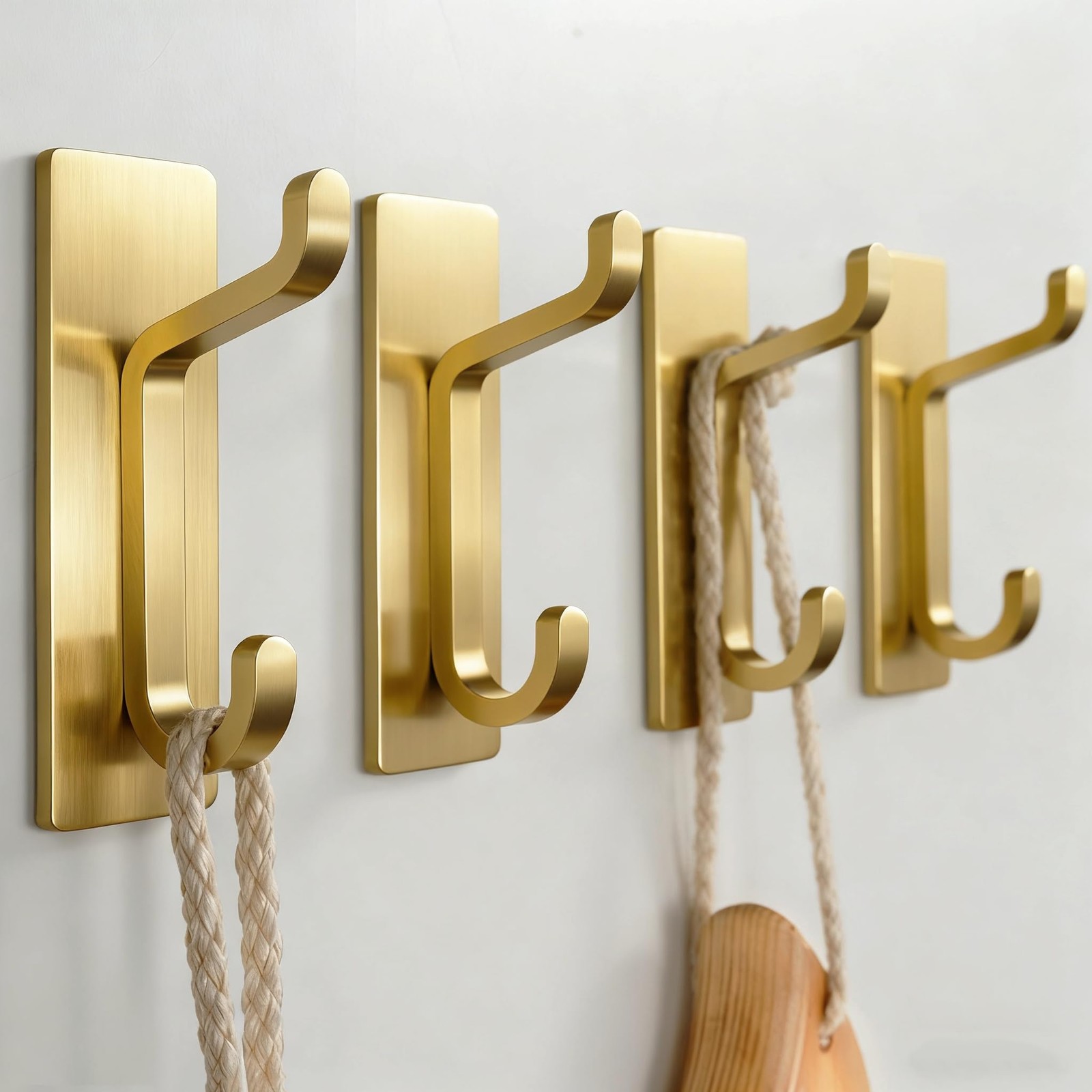 Self Adhesive Wall Hooks for Hanging Extra Strong 13 LB, Hook for Coat, Towel i