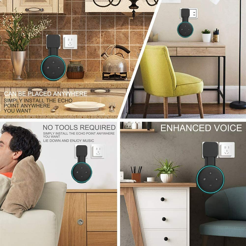 Outlet Wall Mount Holder Stand Hanger for Dot 3rd Gen,A Space-Saving Solution