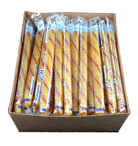 Gilliam Old Fashioned Candy Sticks Butterscotch 80ct Box