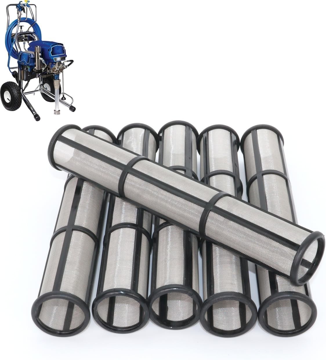 6 Pack 244067 Manifold Filter 60 Mesh for Graco 695 795 1095 Sprayer
