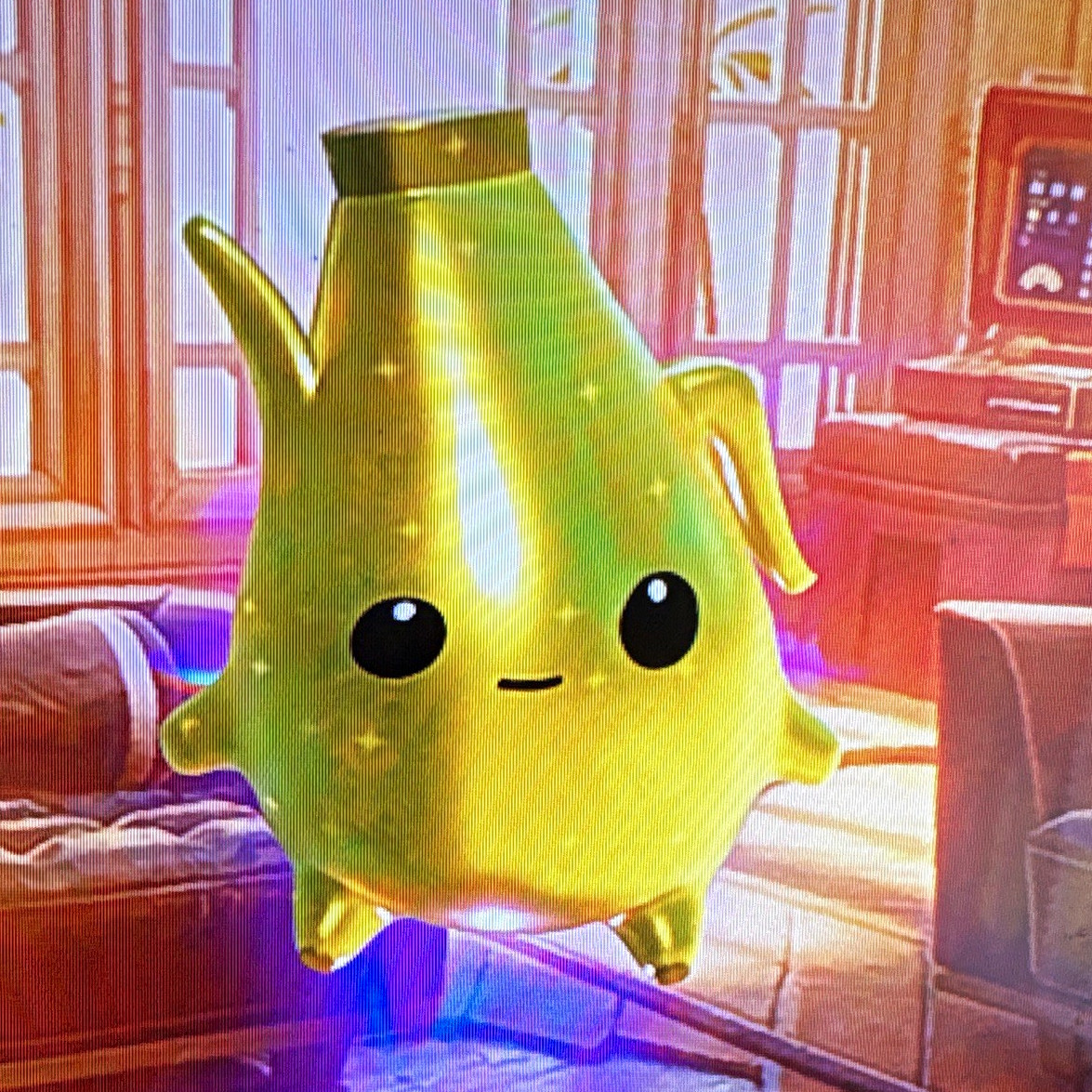 Gold Peeky Peely Fortnite Sprite