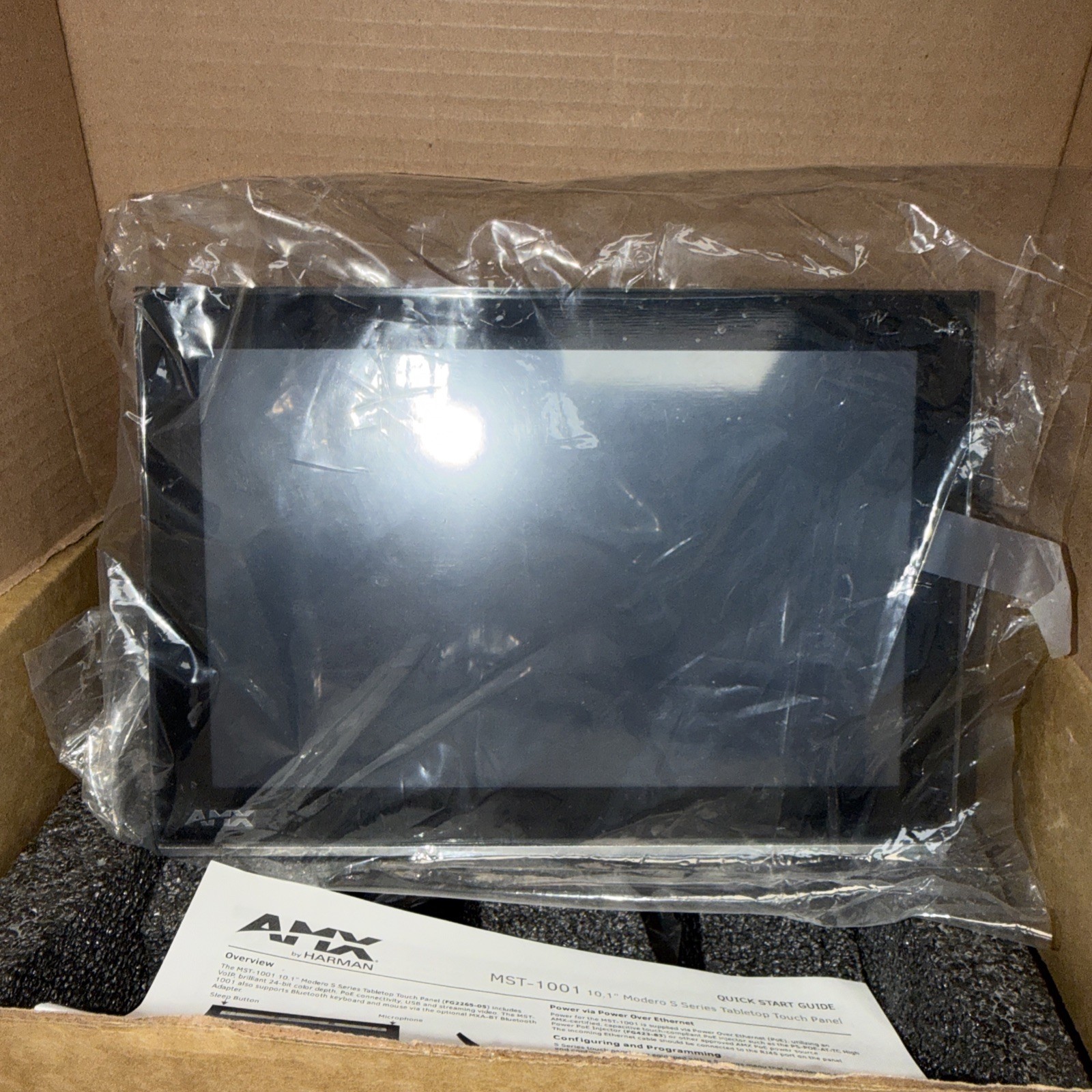 AMX FG2265-05-B Modero S Wall Mount Touch Panel