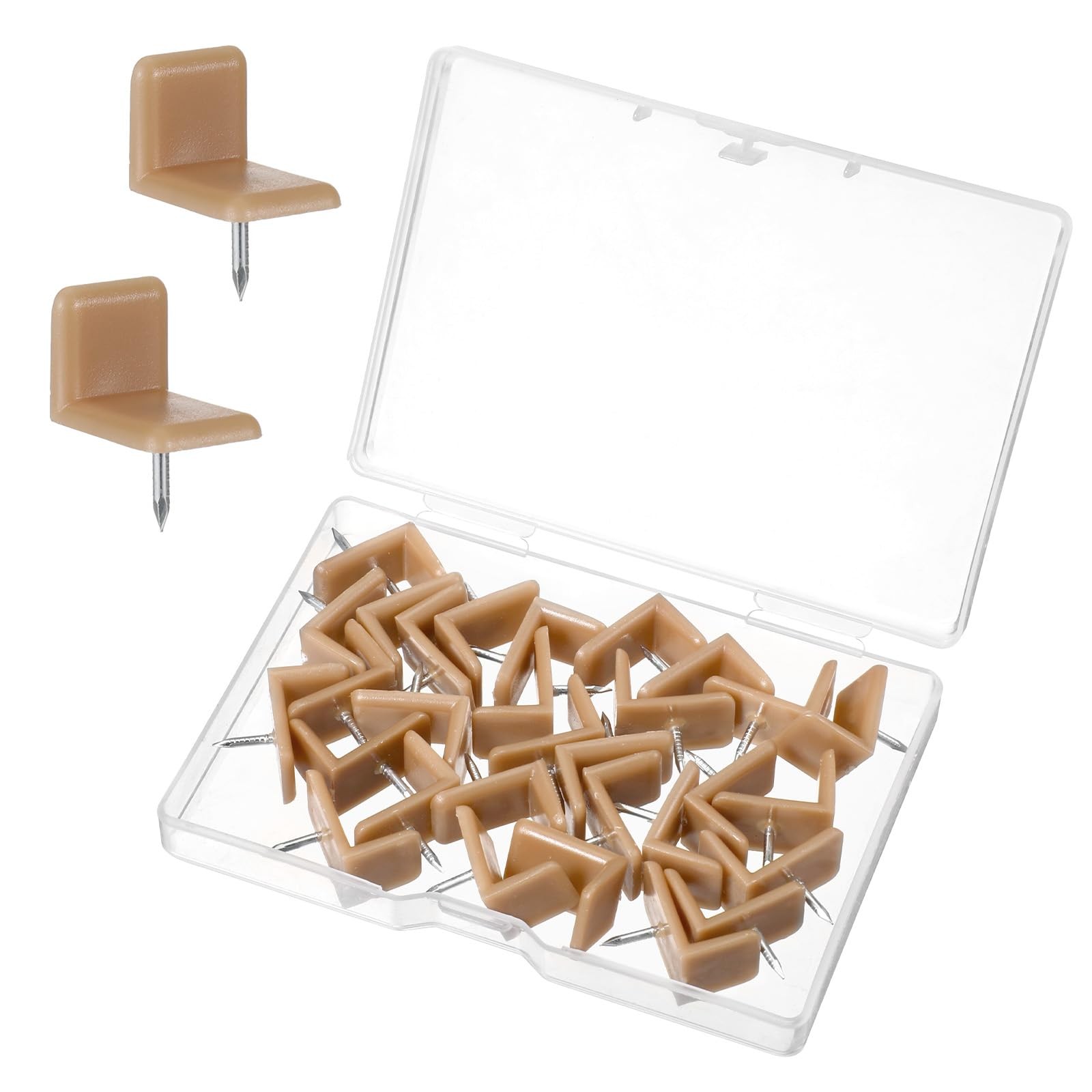30 Pcs L-Shape Drawer Glides for Smooth Sliding and Furniture Repair