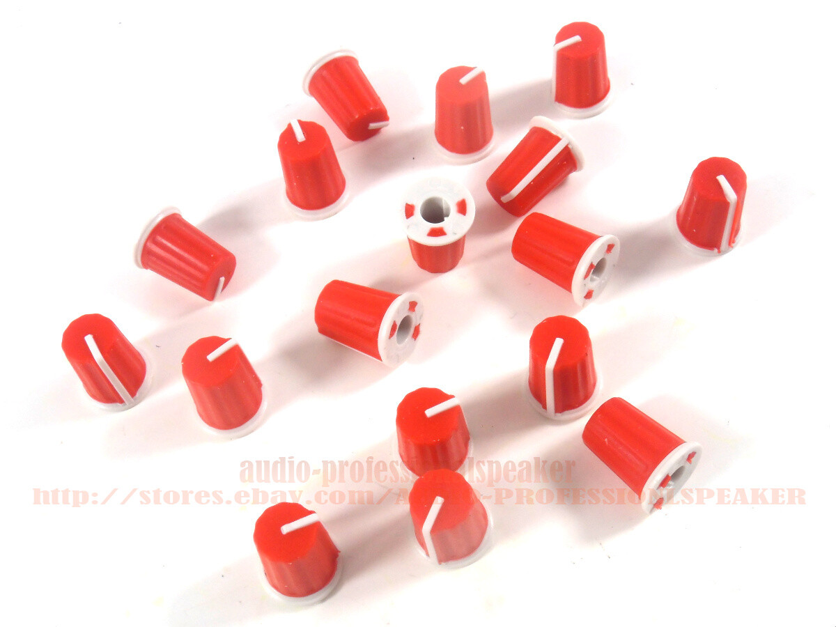20x Knob For Pioneer DJM800 900NXS  2000NXS,  EQ Rotary Knob-DAA1176 DAA1305 red