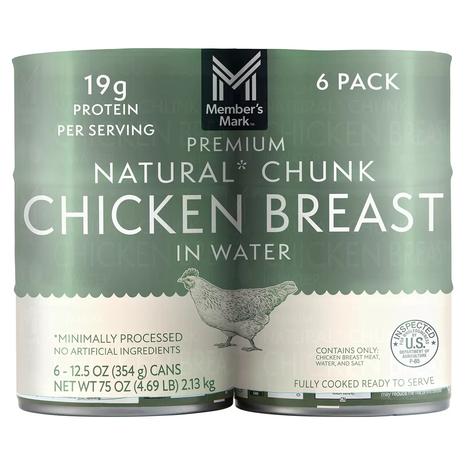 Member's Mark Premium Chunk Chicken Breast (12.5 oz., 6 ct.) Great Price