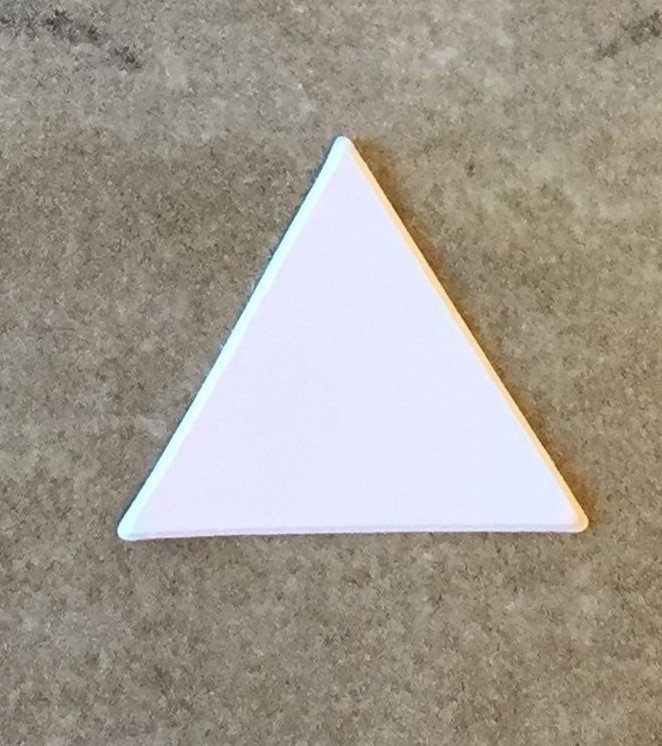 1 1/2" Equilateral Triangle-150 shapes English Paper Piecing Template ALL QUILTY
