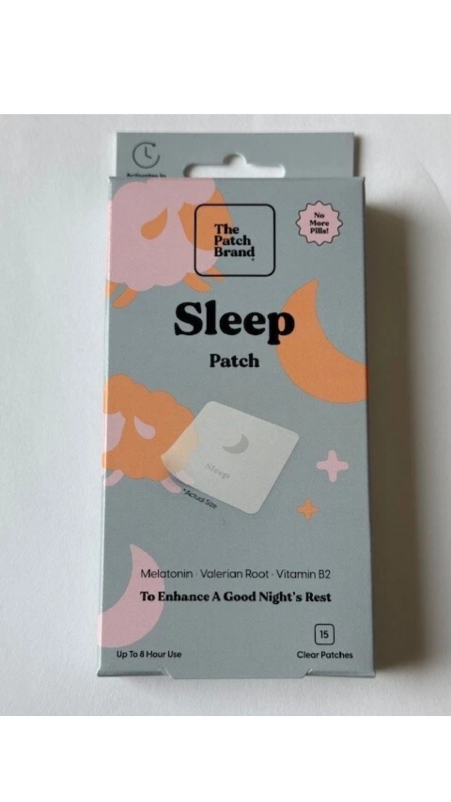 The Patch Brand SLEEP 15 Clear Patches To Enhance A Good Night's Rest #404