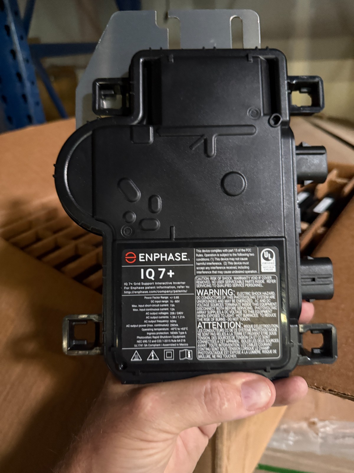 NEW Enphase IQ7 plus Microinverter IQ7plus-72-2-US