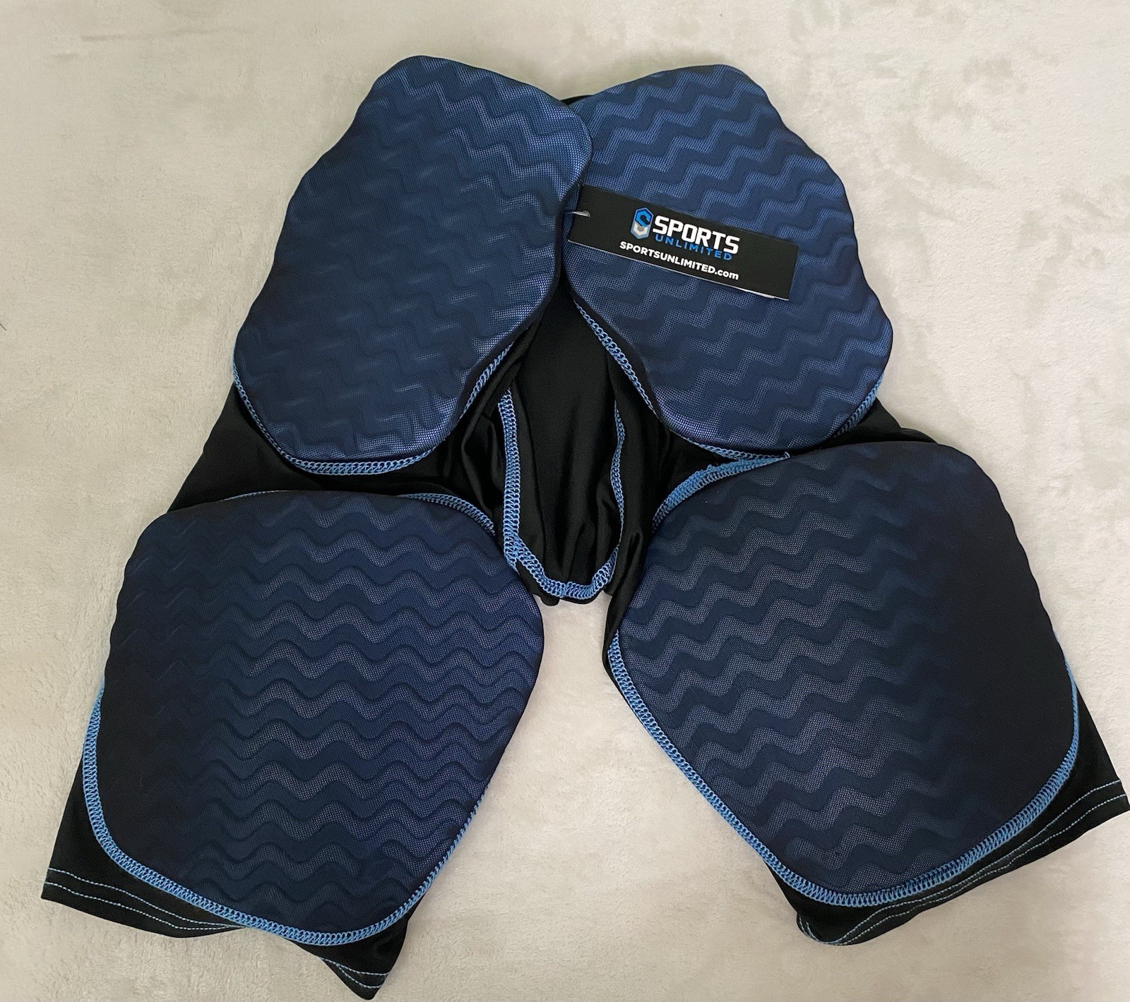 Sports Unlimited Youth 5 Pad Integrated Football Girdle 2.0 New Large Free Ship