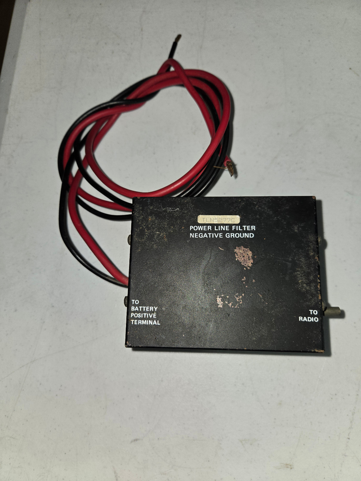 Motorola TLN5277C mobile radio power filter