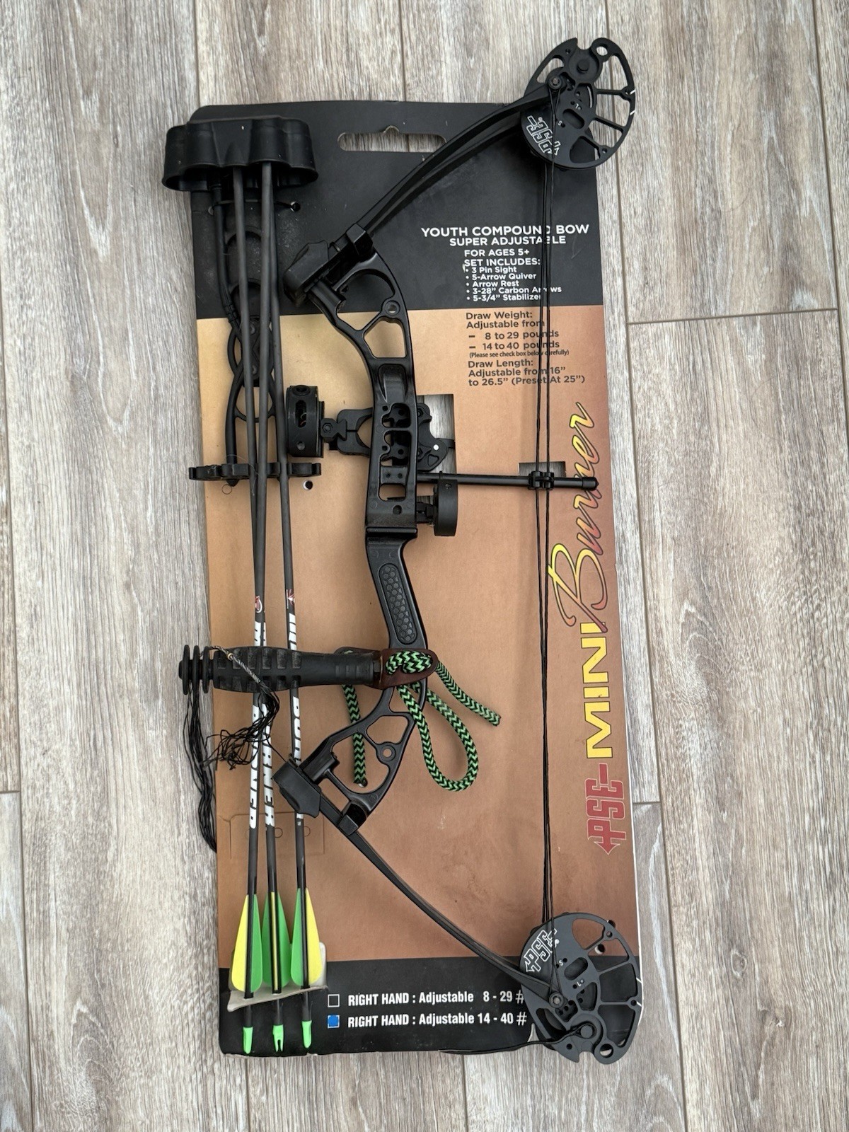 Pse Mini Burner Compound Bow For Archery Bow Super Adjustable
