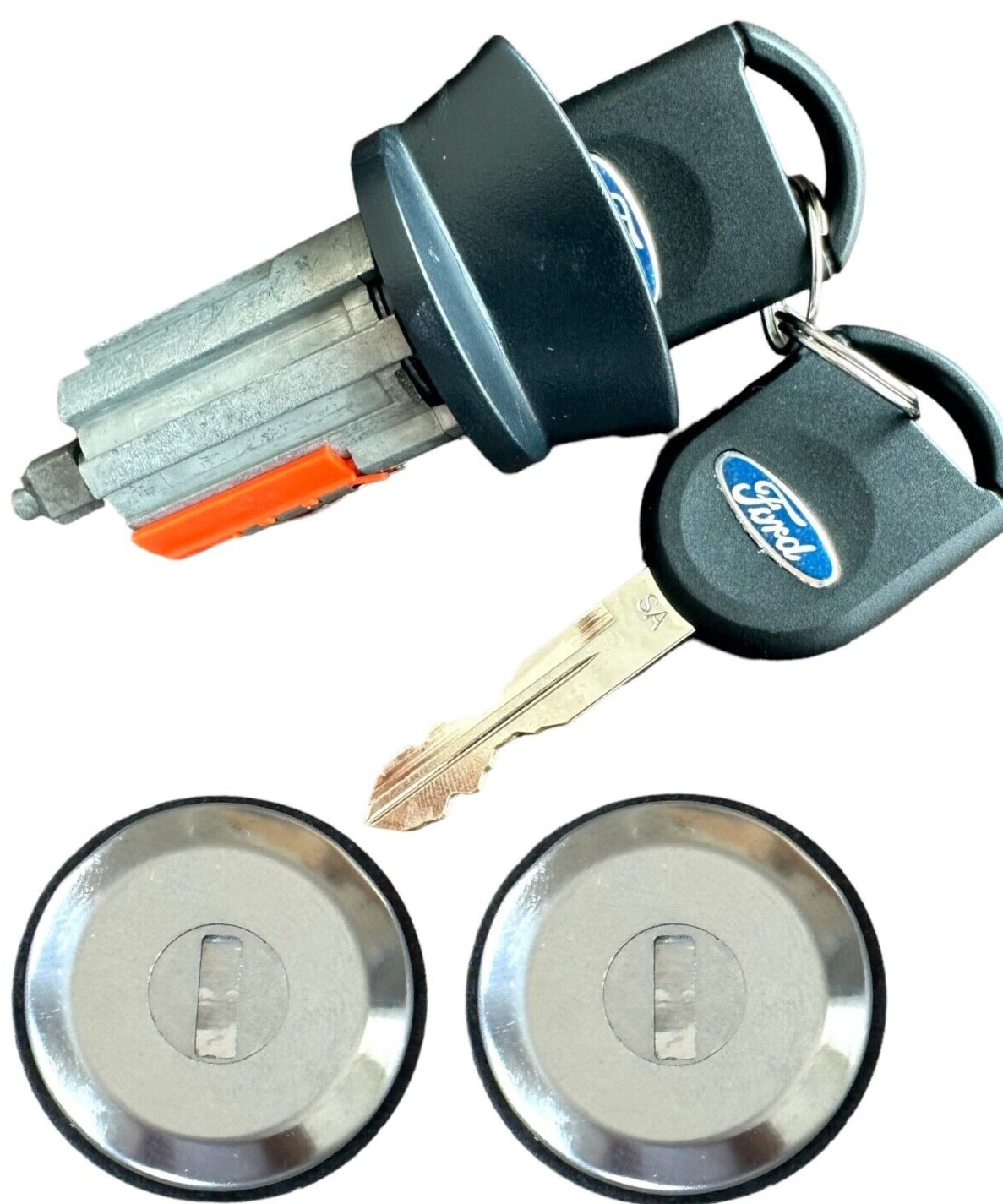 Ford Ranger  2001-2011 Ignition Switch Lock Cylinder & Door Set 2 PATS Keys
