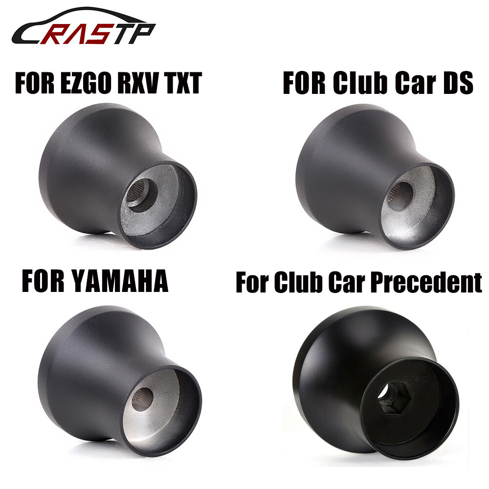 Golf Cart Steering Wheel Adapter for EZGO Club Car Yamaha Optional Black