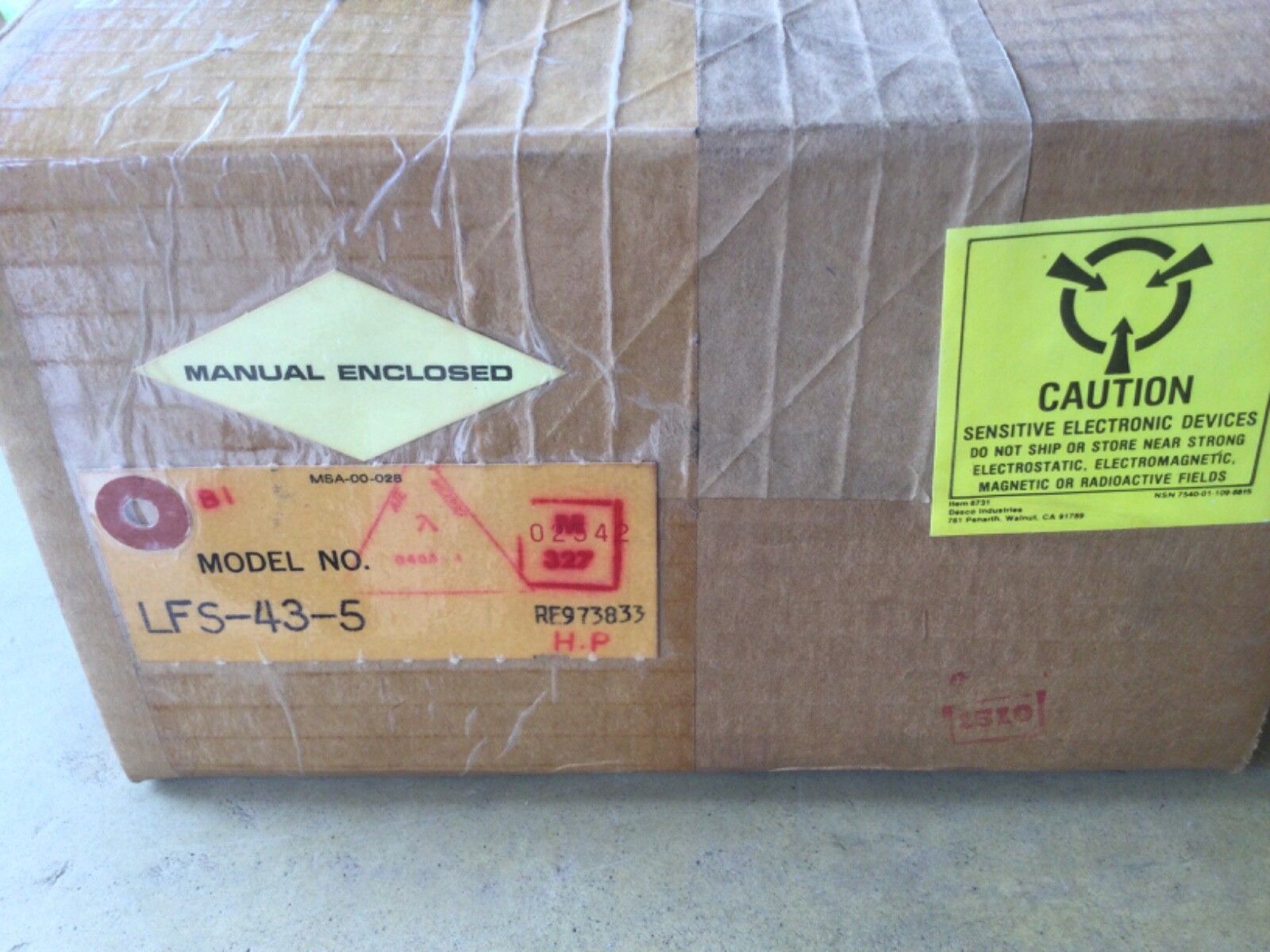 Lambda Electronics LFS-43-5 Regulated Power Supply