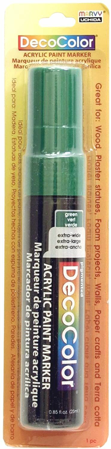 Uchida Of America DecoColor Extra Wide Tip Acrylic Paint Marker, Green