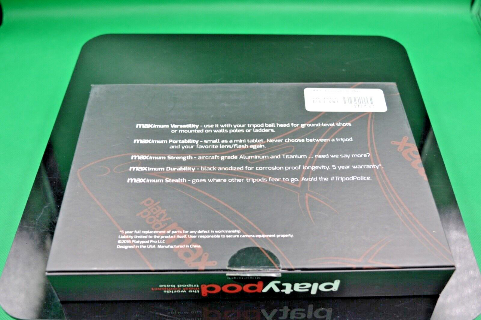 Platypod Pro Max - Plate Camera Support