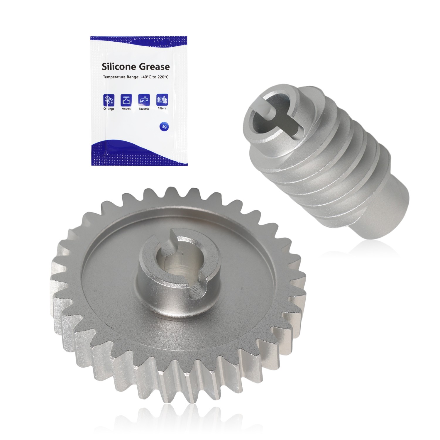 Upgrade Aluminum Alloy Garage Door Opener Drive Gears Set Fit for Chamberlain US