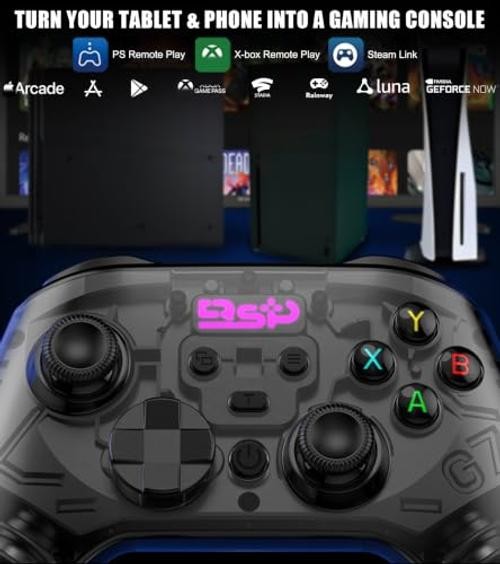 Wireless Mobile Game Controller for Black