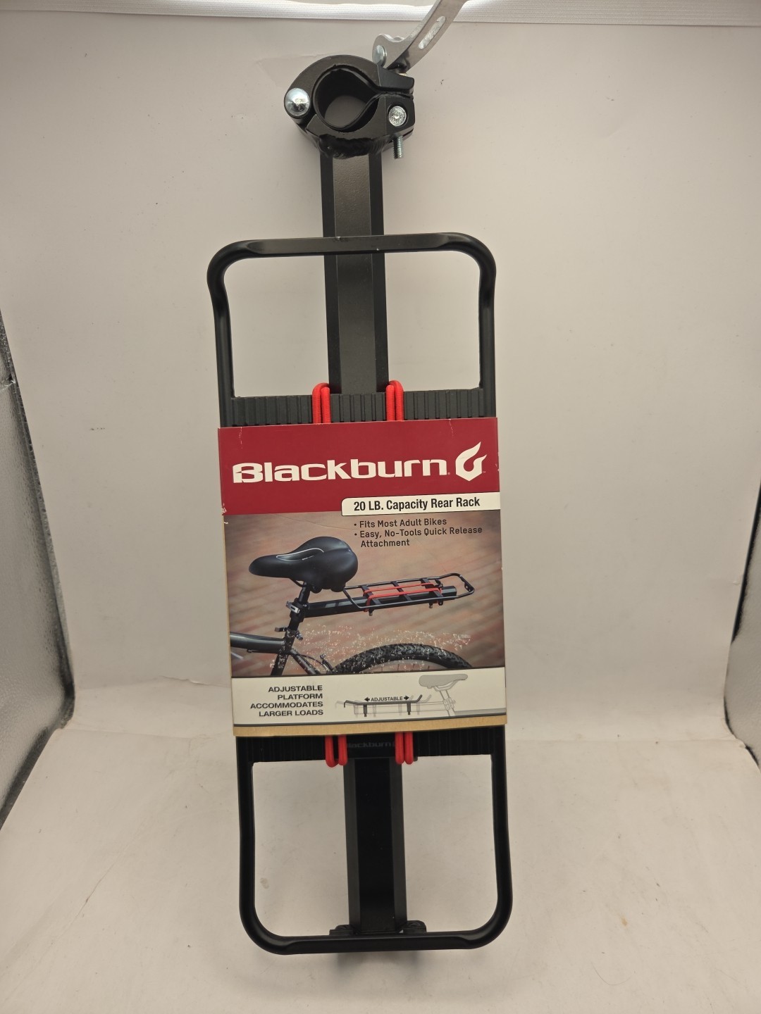 Blackburn 20 Lbs. Capacity Quick Release Rear Bike Rack Brand New Complete