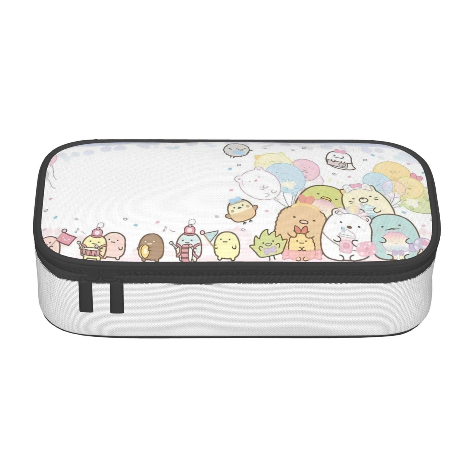 Sumikko Gurashi Pencil Case Large Capacity Polyester Pen Pouch 8.3x3.7in
