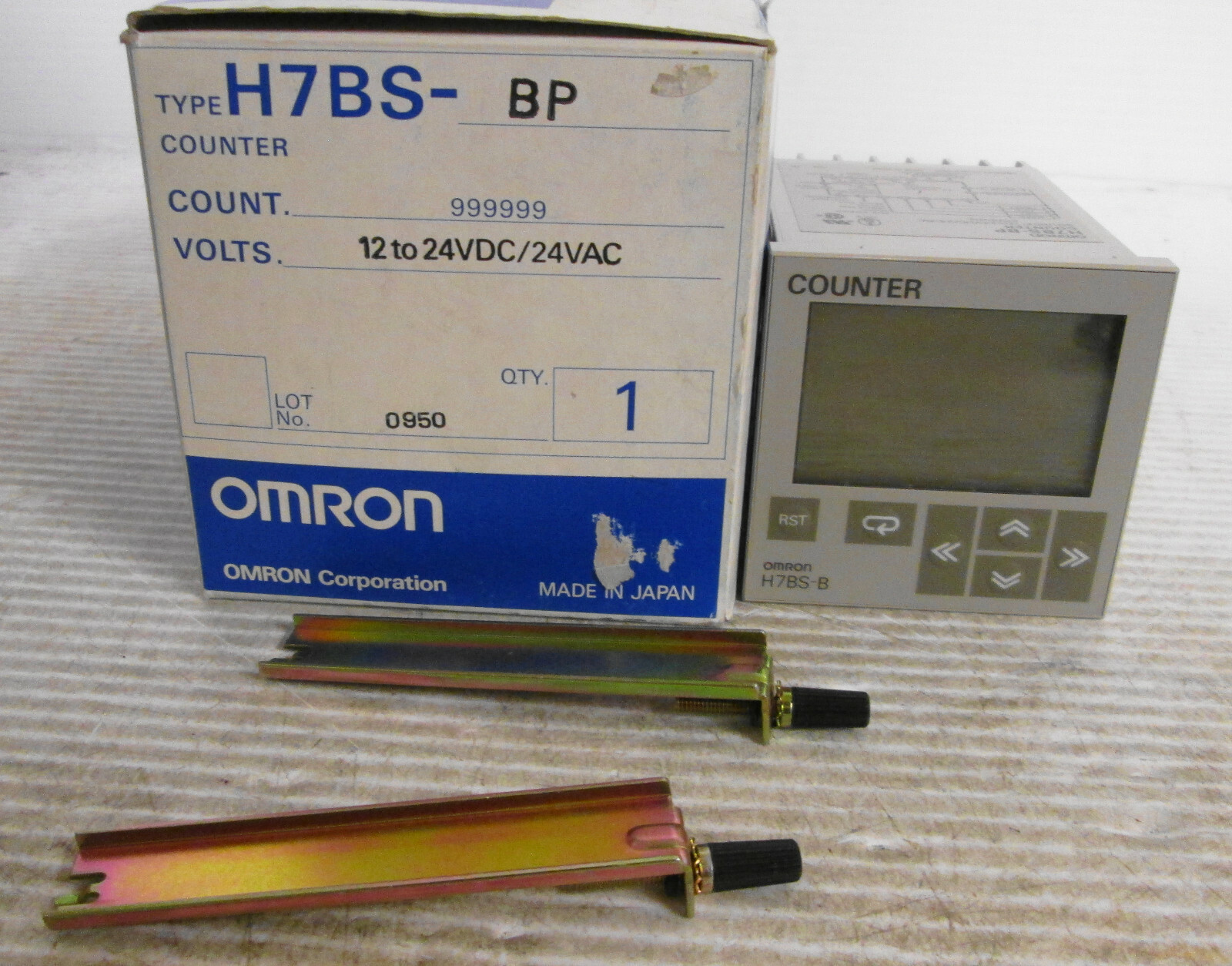 Omron H7BS-BP Counter 12-24VDC 24VAC 50/60Hz
