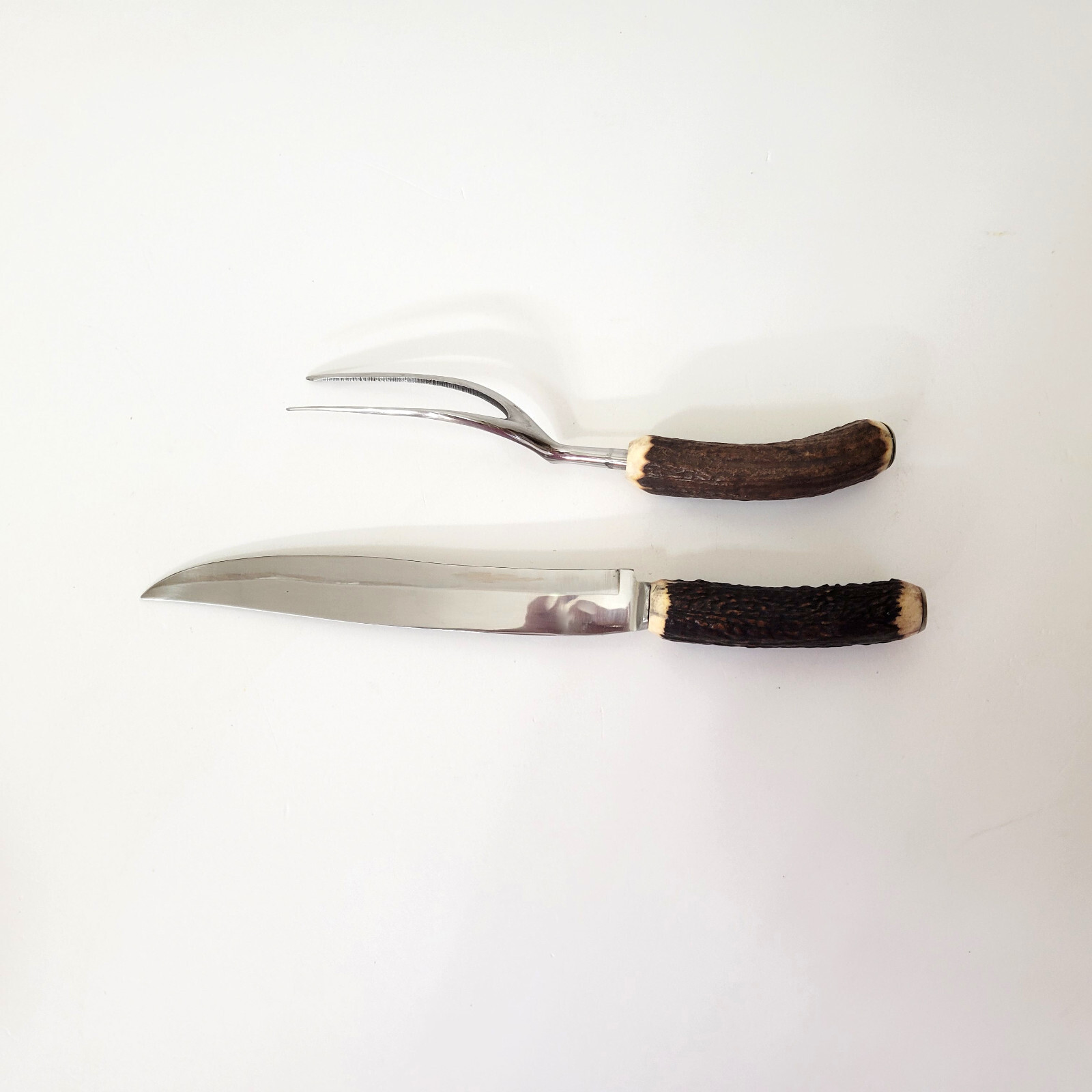 Stag Horn Carving Set
