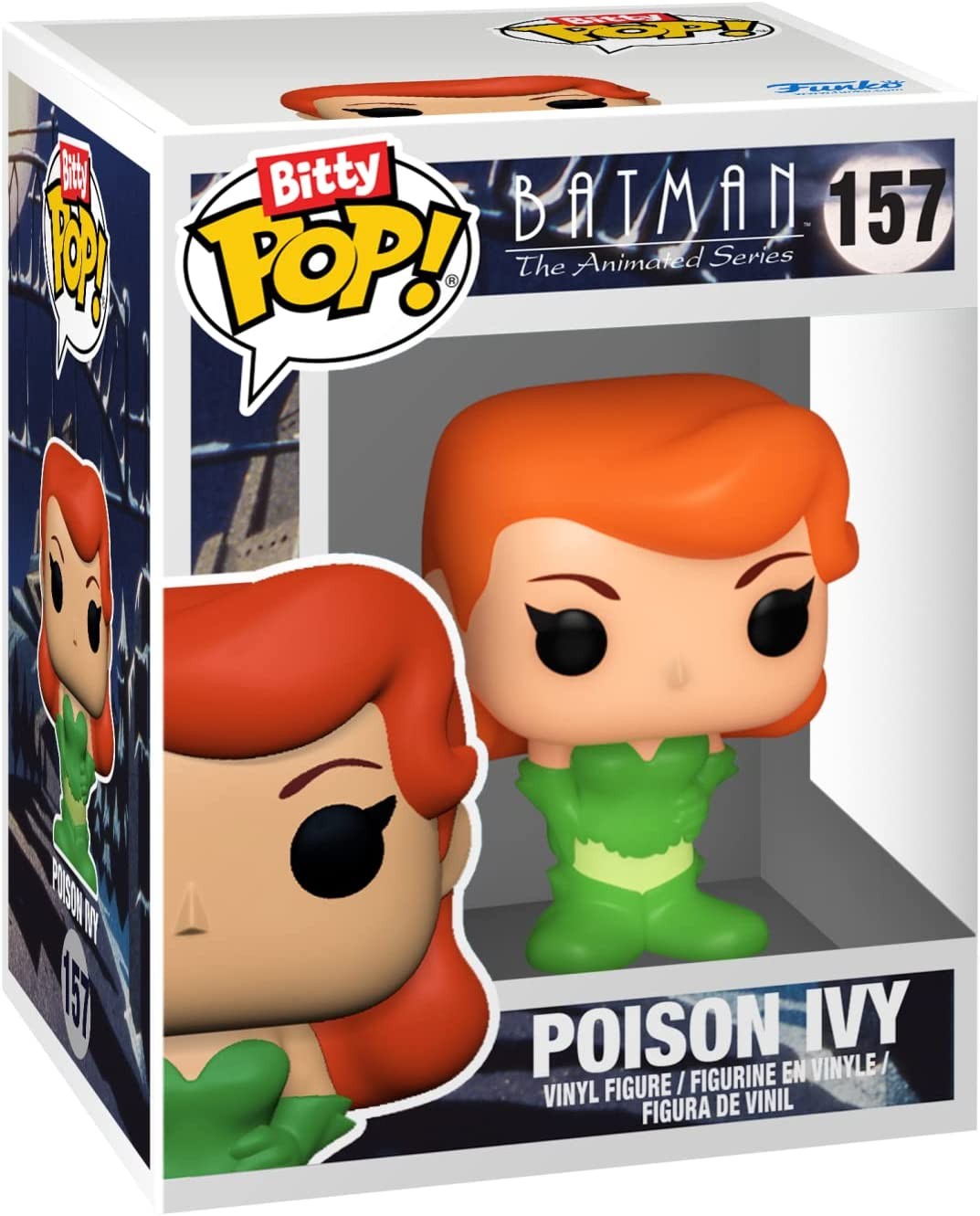 Funko Bitty Pop! DC Mini Collectible Toys - Harley Quinn, Poison Ivy, The Joker