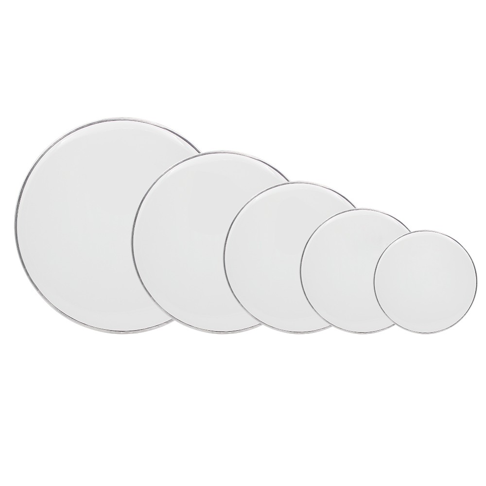 Drum Heads (22", 16", 14", 13", 12") White, USA Warehouse, in stock, FREE SHIP