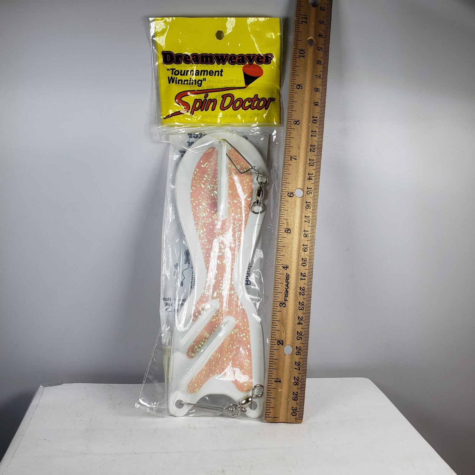 Dreamweaver Spindoctor Flasher White Double Crush 8"