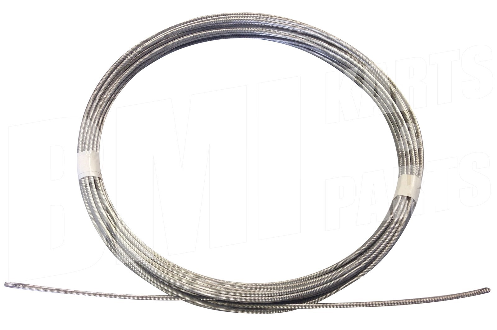50 Ft Universal Inner Brake Clutch Cable Bicycle Motorcycle Moped Go Kart 3mm