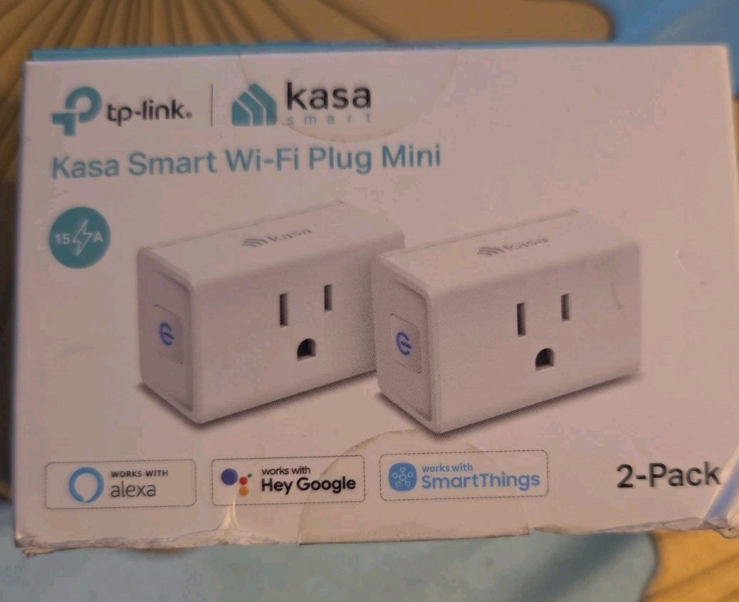 TP-Link Kasa Smart EP10P2 (US) - Kasa Smart Plug Ultra Mini - 2-Pack