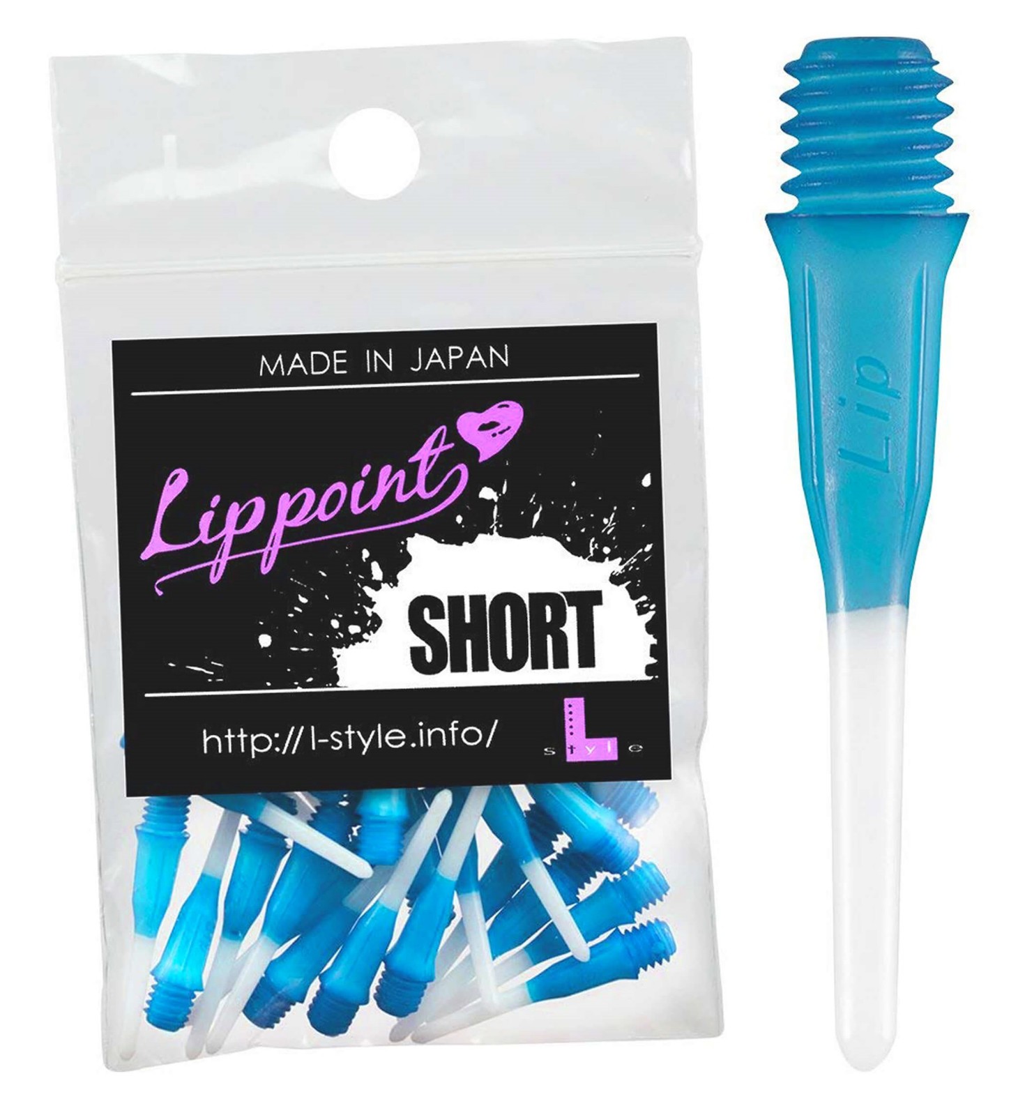L-Style Lippoint - 2 Tone - Short - Light Blue