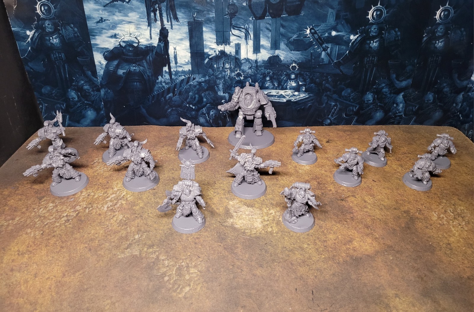 Horus Heresy Space Wolves Lot- Vargyr, Deathsworn, OOP Contemptor, And Praetors.