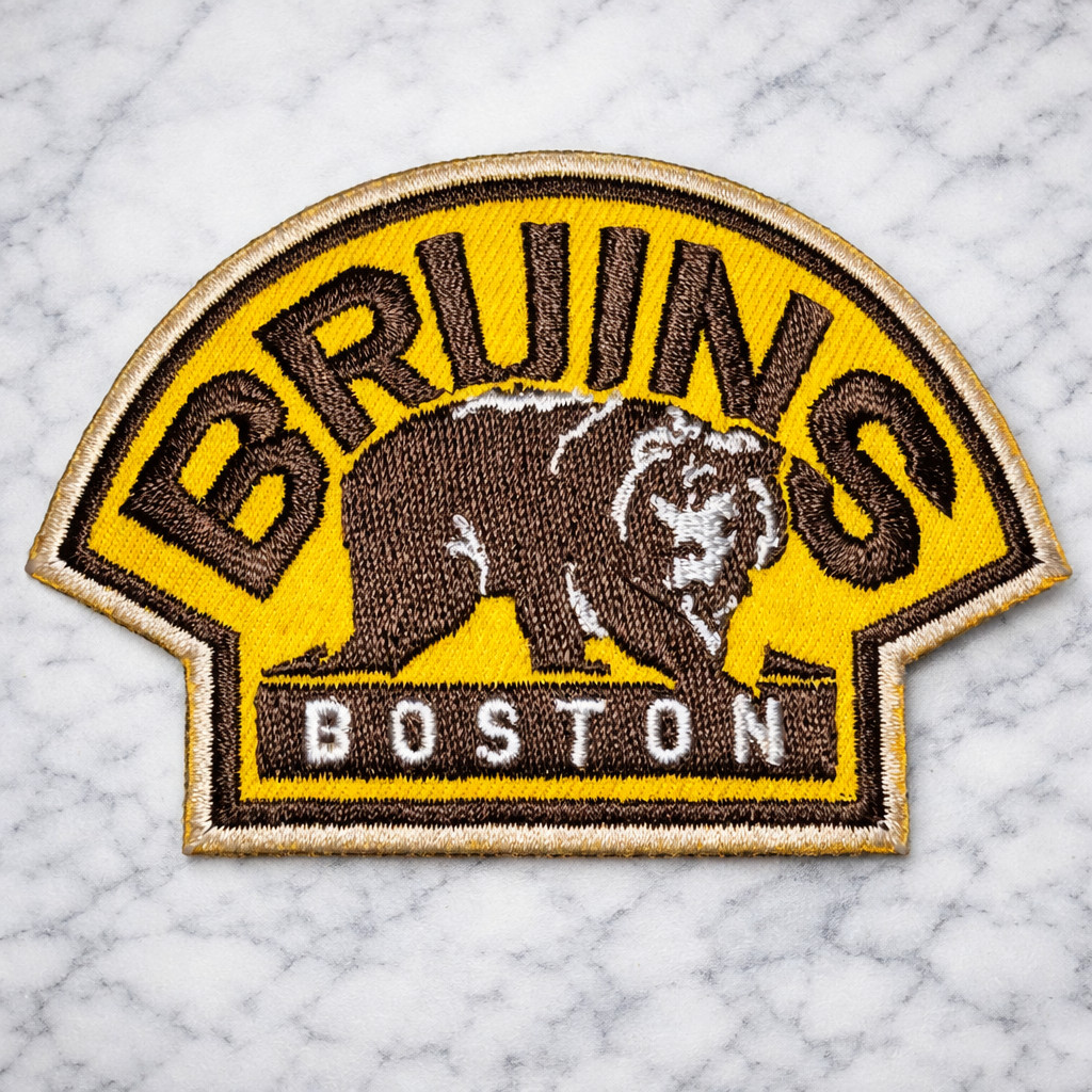 BOSTON BRUINS NHL HOCKEY Embroidered Iron/Sew On Patch 4"X 2.5 FREE SHIPPING