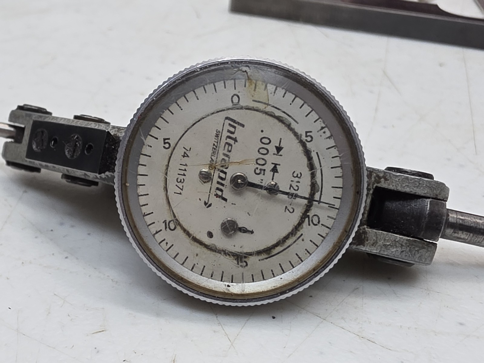 Interapid Dial Indicator 74.111371 312B-2 In Hard Case