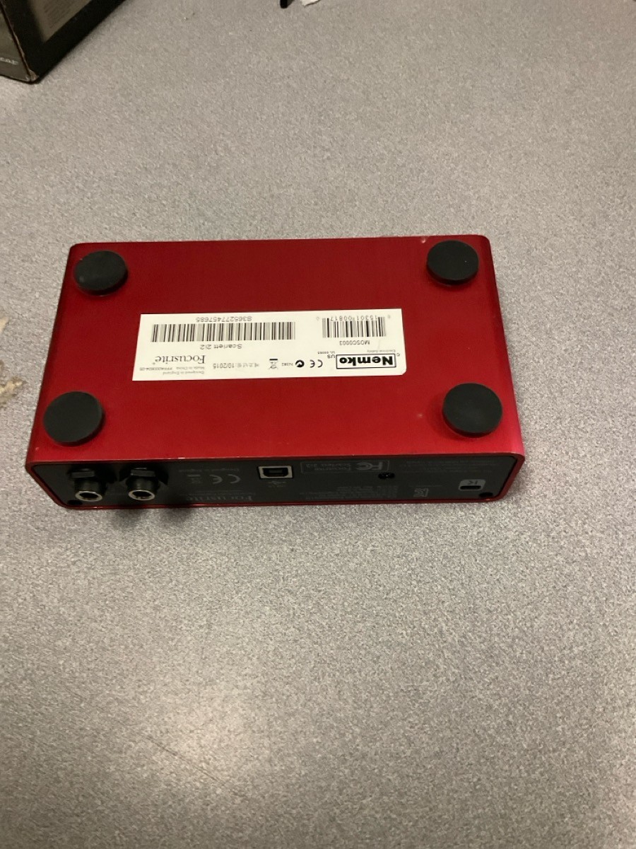 USED FOCUSRITE COMP RECORD SCARL (G29019974)