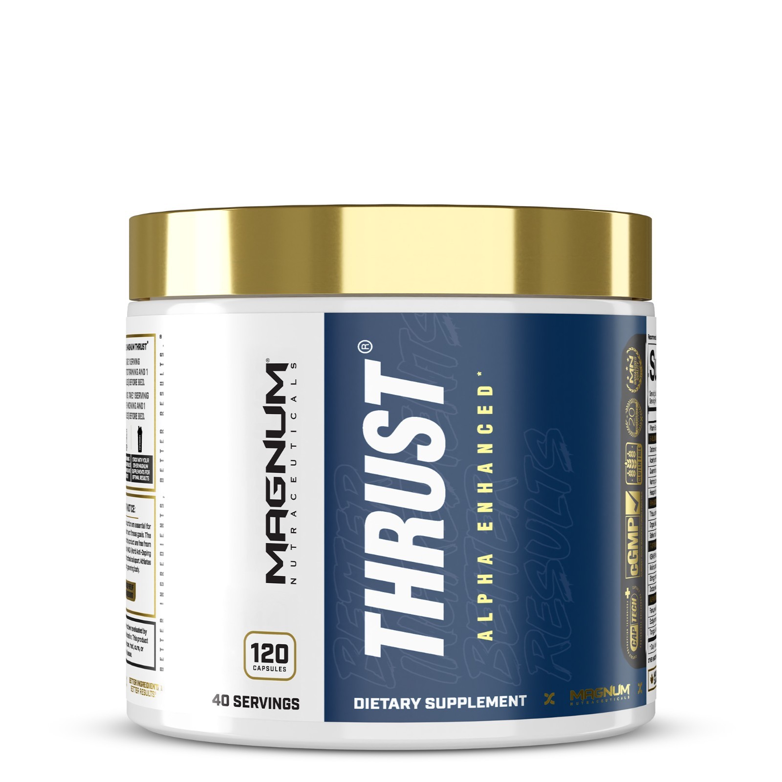 Magnum Nutraceuticals Thrust 120 Caps T Therapy 03/2029EXP