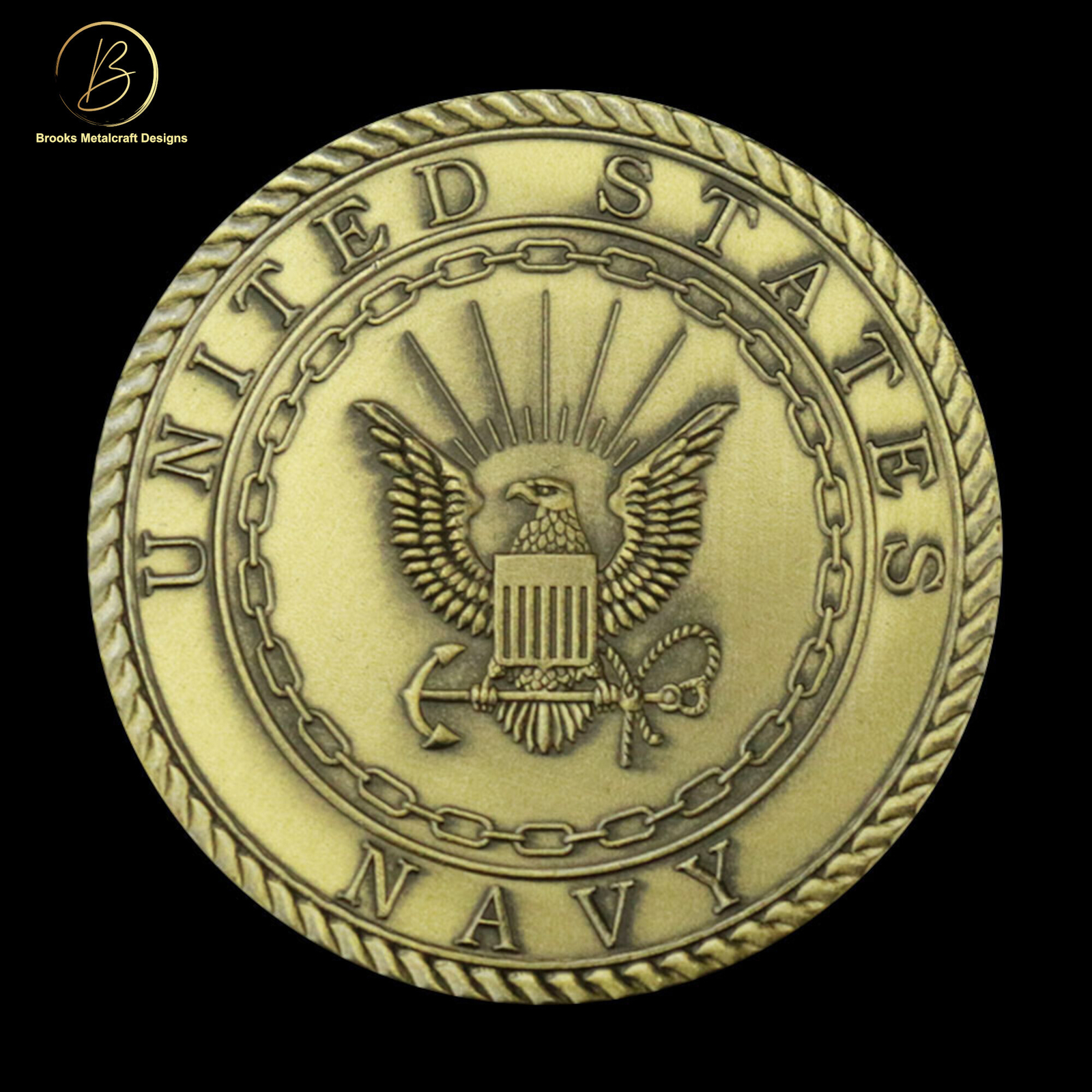 Navy Popeye The Sailor Man Challenge Coin