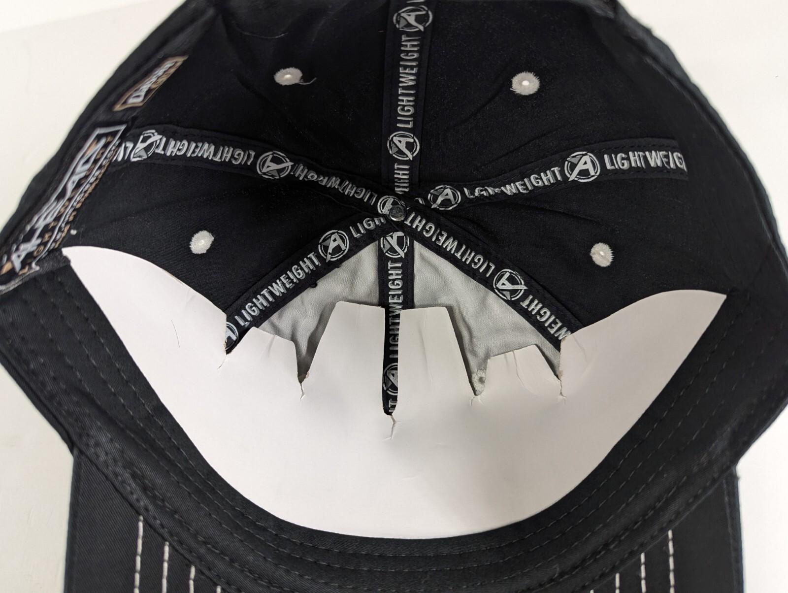 Ahead The Phoenician Hat Cap Strapback Black Golf Classic Fit Lightweight