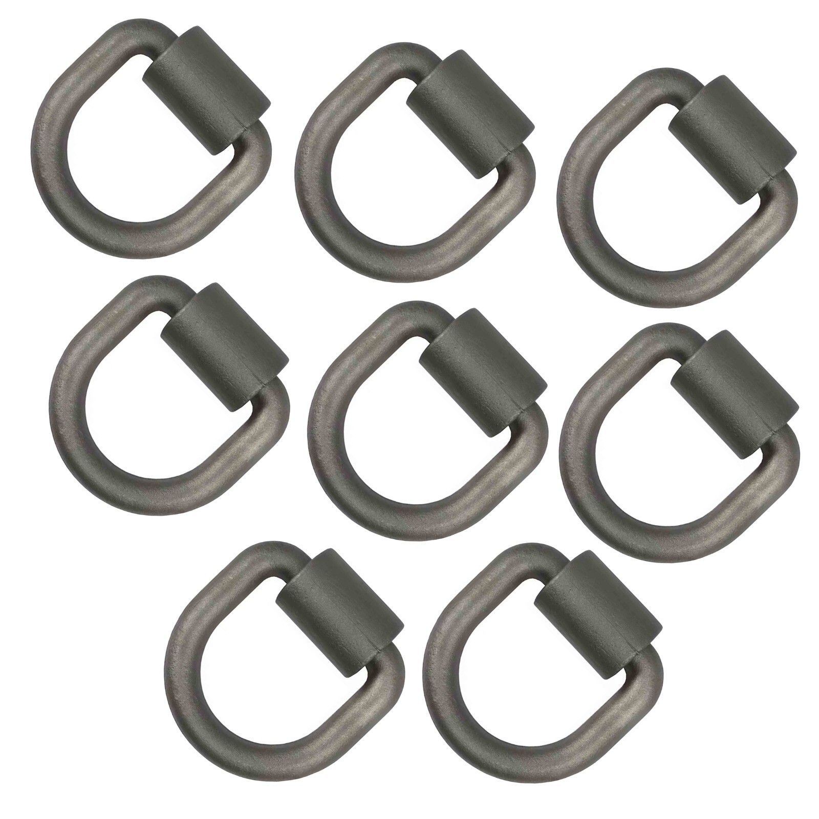 8Pk 1/2 Weld On D Ring Heavy Duty Weldable Trailer D-Rings