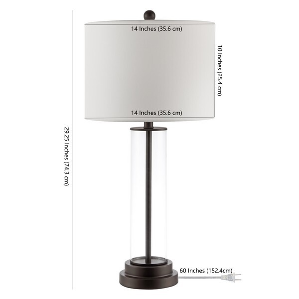 Safavieh CASSIAN GLASS TABLE LAMP, Reduced Price 2172717222 TBL4253B