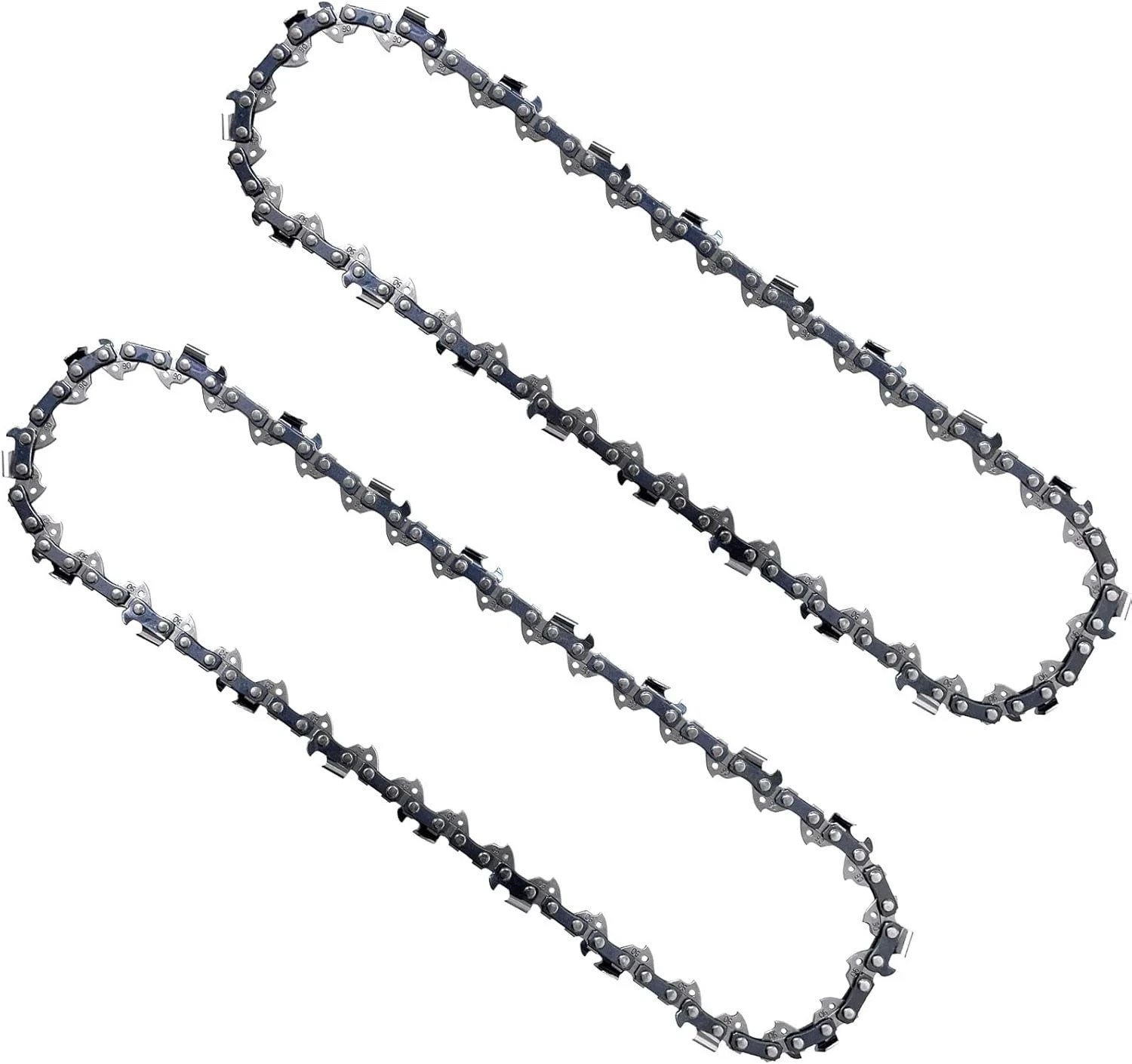 2PC Replacement 10" Saw chain for BAUER 64940 20V Cordless Chainsaw 10 inches