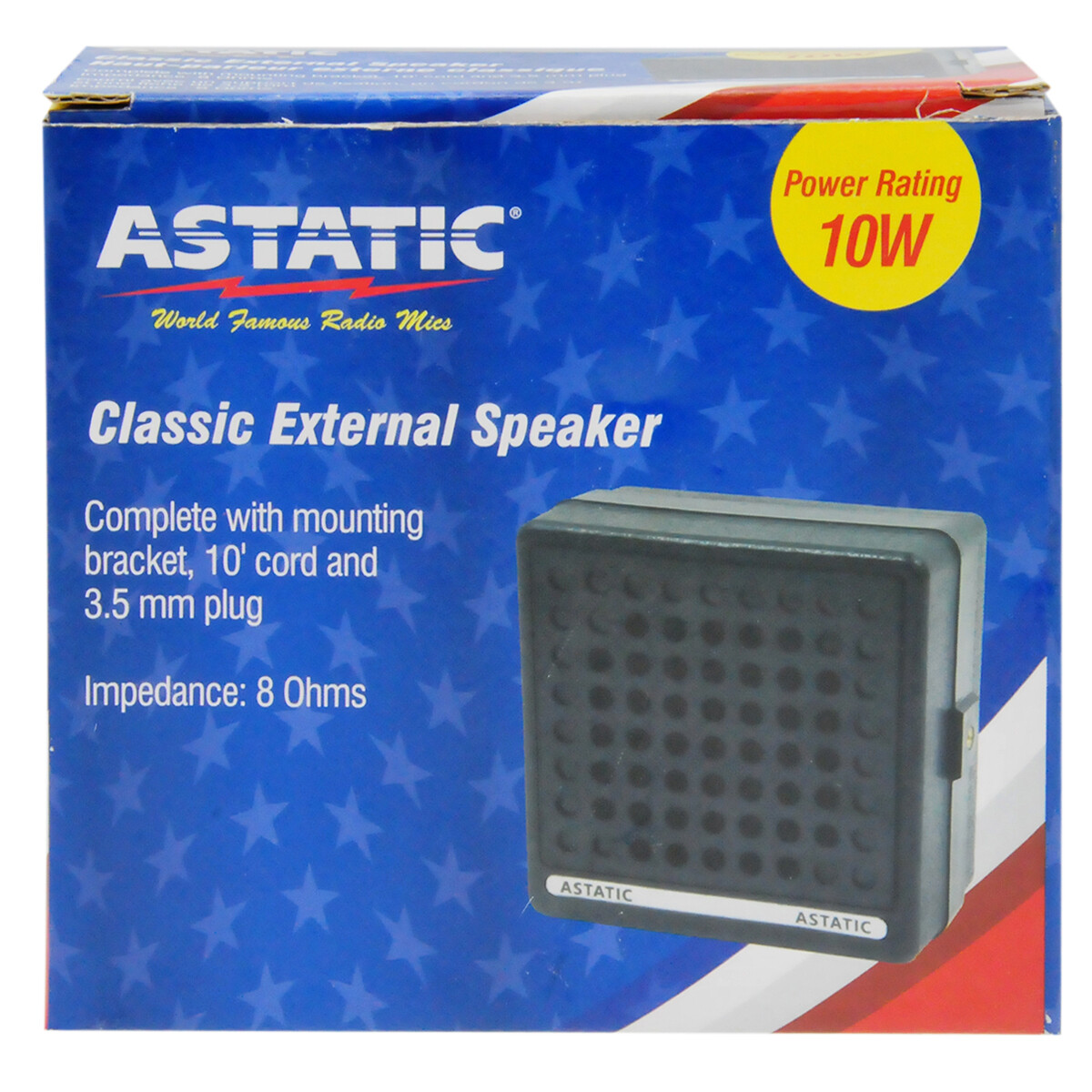 Astatic 302-VS2 Classic Presidential External CB Speaker 10 Watts Brand New
