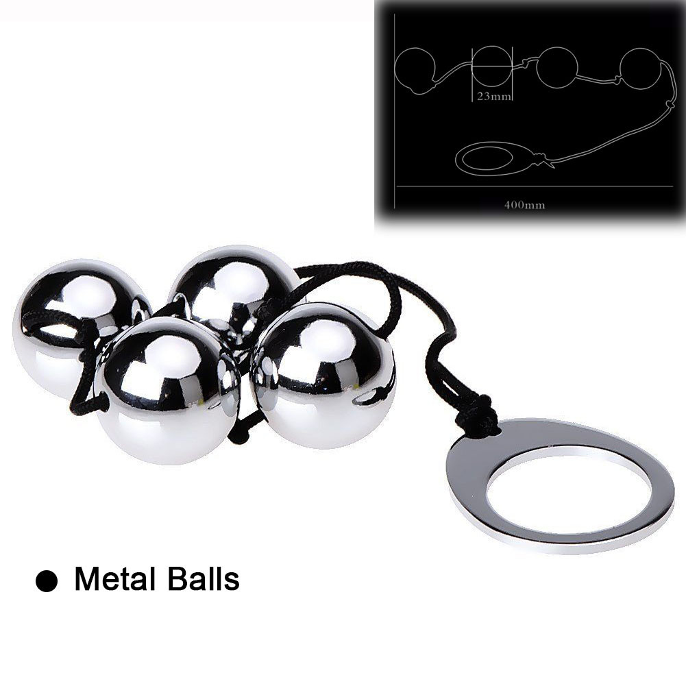 Silver Metal Ben Wa Balls Female Kegel Vaginal Exercise Tighten Pelvic Muscles