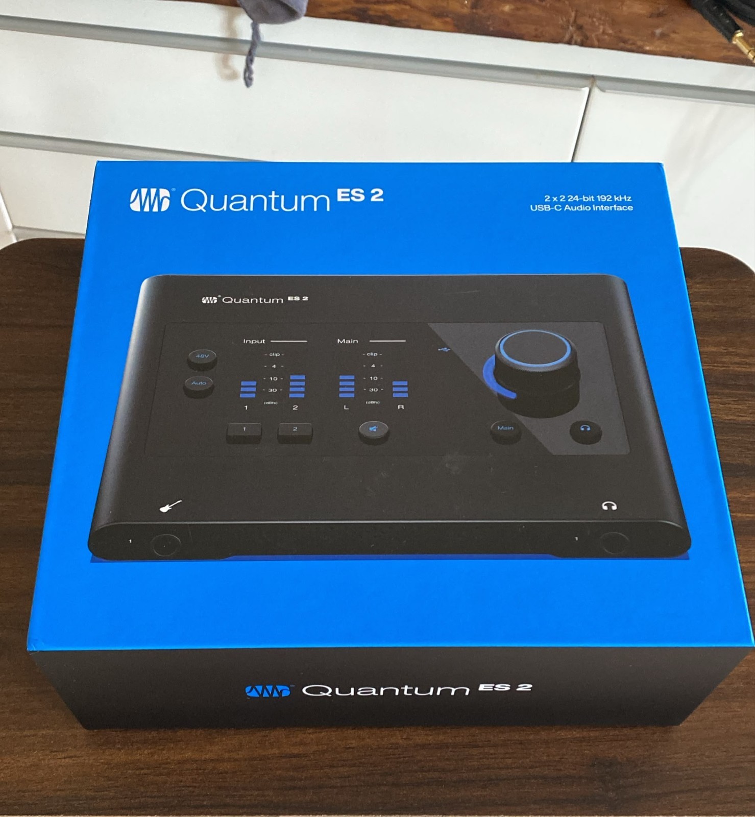 PreSonus Quantum ES 2 - USB-C 2x2 24bit/192kHz Audio Interface - Like New