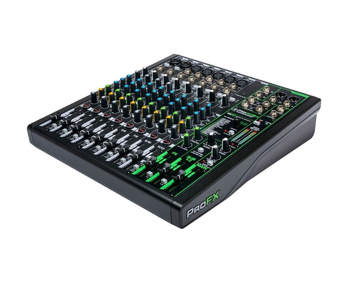 Mackie ProFX12v3 12-Channel Analog Mixer with Onyx Mic Preamps, Effects and USB