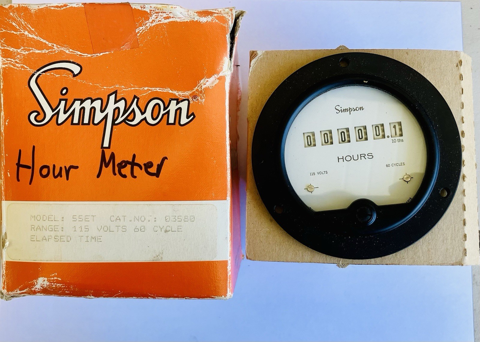 Simpson Hour Meter