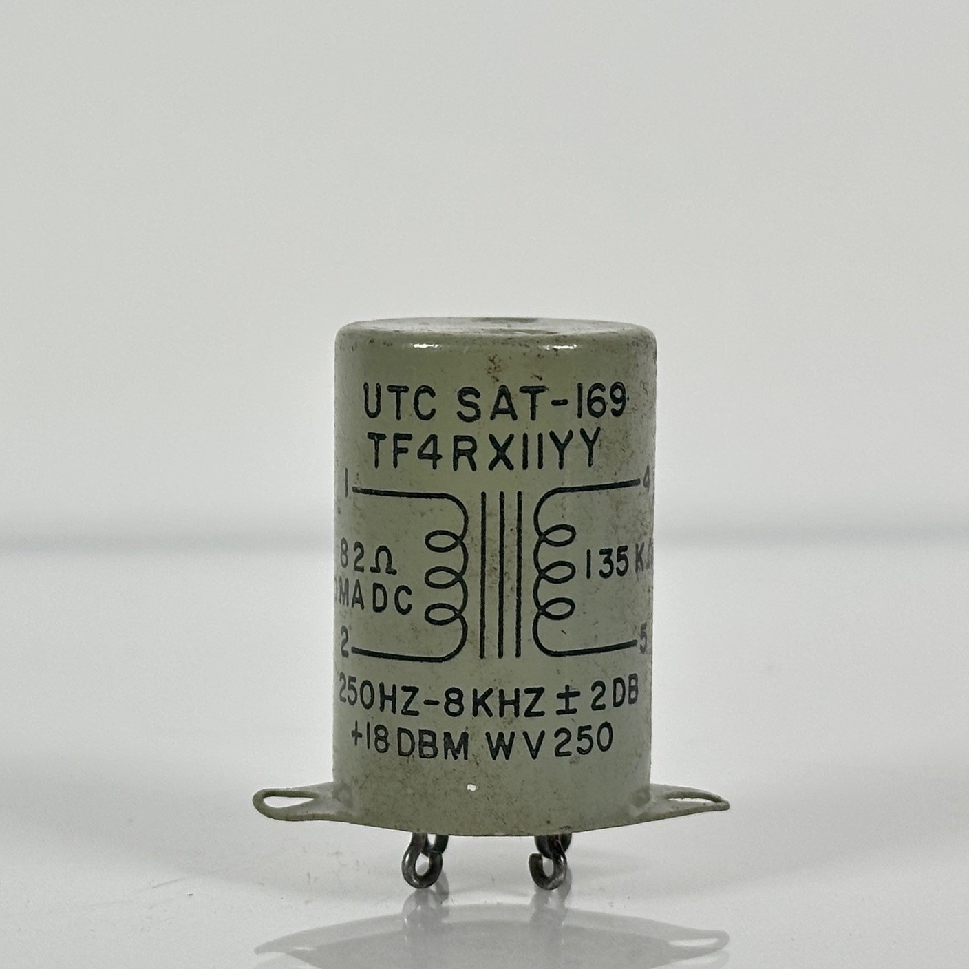 Vintage UTC H-3 TF4RX11YY Audio Input Transformer