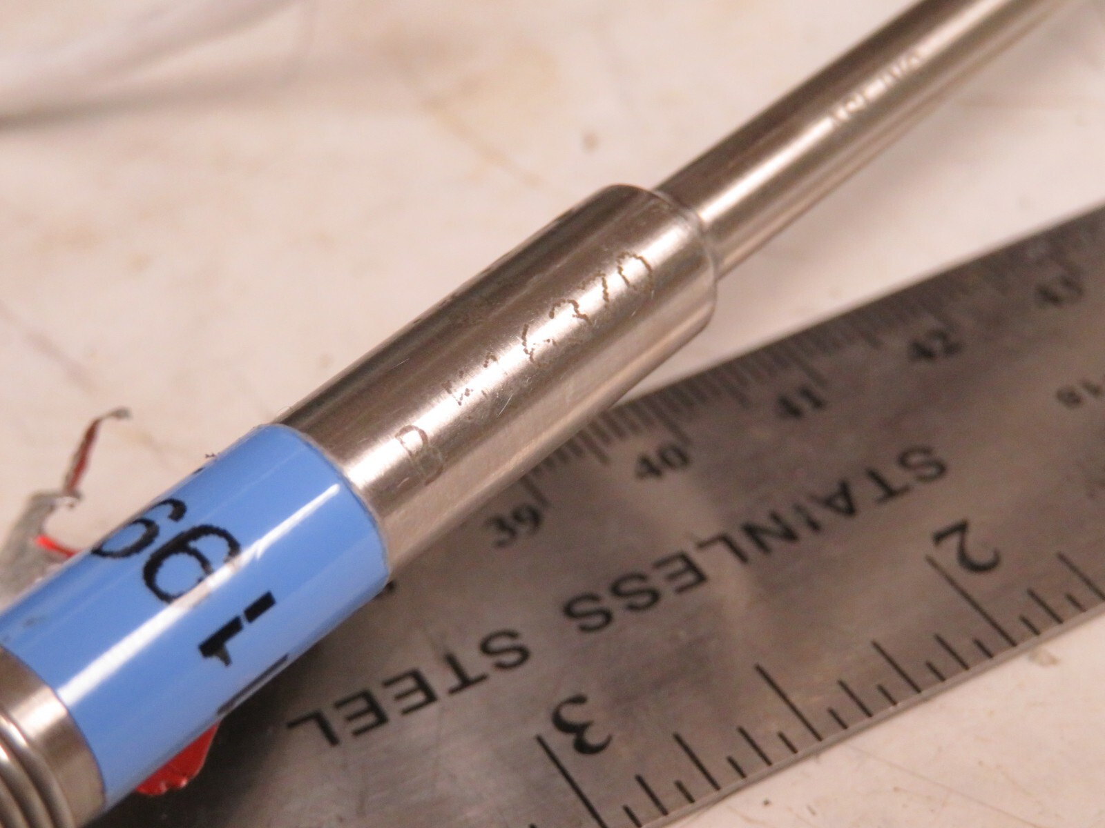 ASL Automatic Systems Laboratories F150 Precision Thermometer Probe w/ Case PD89
