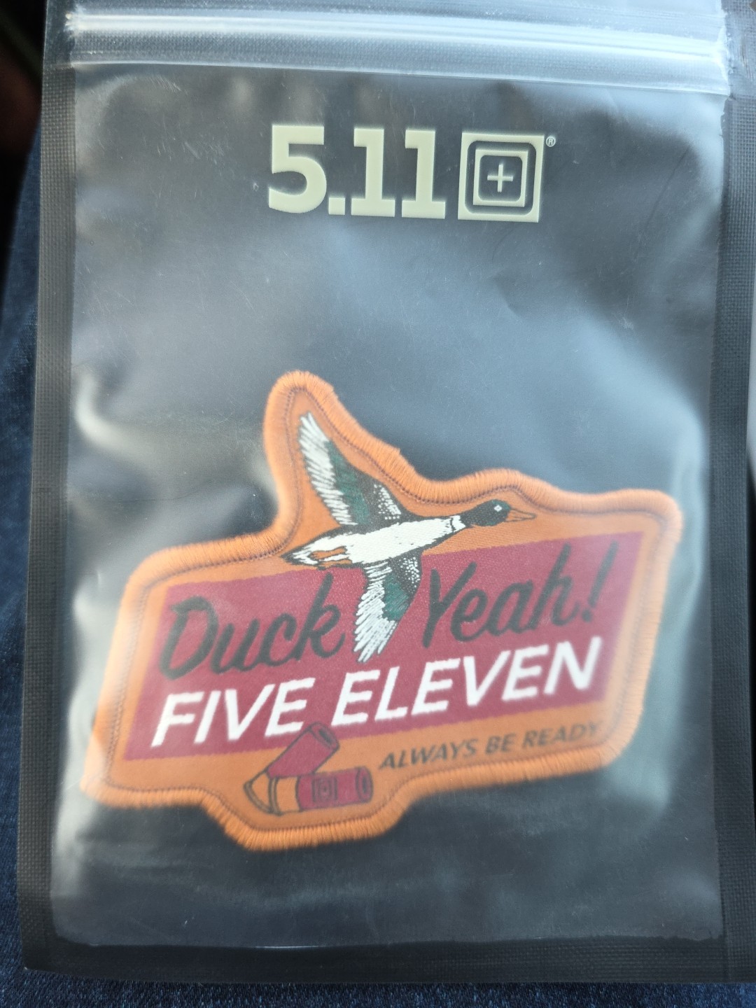 5.11 TACTICAL DUCK YEAH! PATCH ABR SHOTGUN SHELLS - NEW & RARE